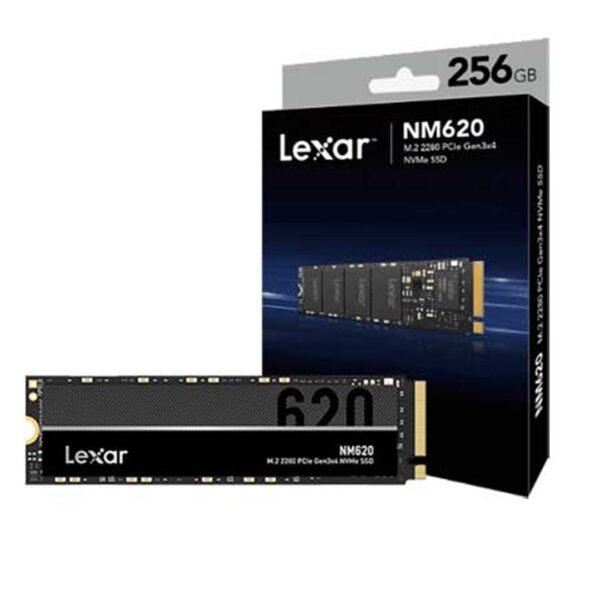 Lexar NM620 256GB SSD, PCIe 3.0 x4, NVMe 1.4, M.2 2280