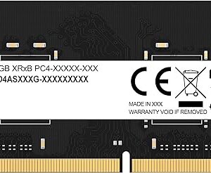 Lexar 16GB DRAM, DDR4 3200 MHz SODIMM Laptop Memory for Everyday Users, Performance Upgrade (LD4AS016G-B3200GSST)