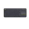 Logitech K400 Plus Wireless Touch TV Keyboard with Easy Media Control and Built-In Touchpad