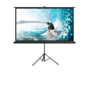 Tripod projector screen 180 x 180 cm Image format