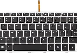 ANTWELON Replacement Laptop Keyboard Backlight for HP 840 G5