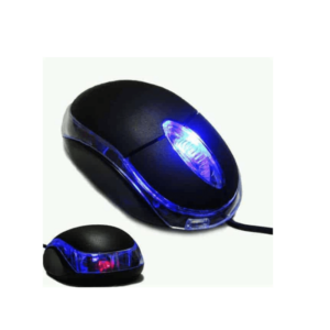 Brown Box Wired LED Optical Mouse