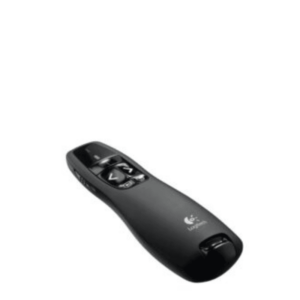 Logitech R400 Laser Presentation Remote For Basic Slide Navigation Black Pointer