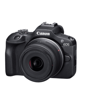 Canon EOS R100 APS-C Mirrorless Camera with RF-S 18-45mm F4.5-6.3 IS STM Lens