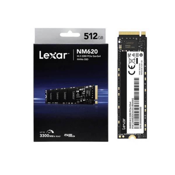 Lexar 512GB NM620 M.2 2280 NVMe SSD