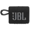 JBL Go 3: Portable Speaker with Bluetooth, Built-in Battery, Waterproof and Dustproof Feature -black