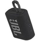 JBL Go 3: Portable Speaker with Bluetooth, Built-in Battery, Waterproof and Dustproof Feature -black