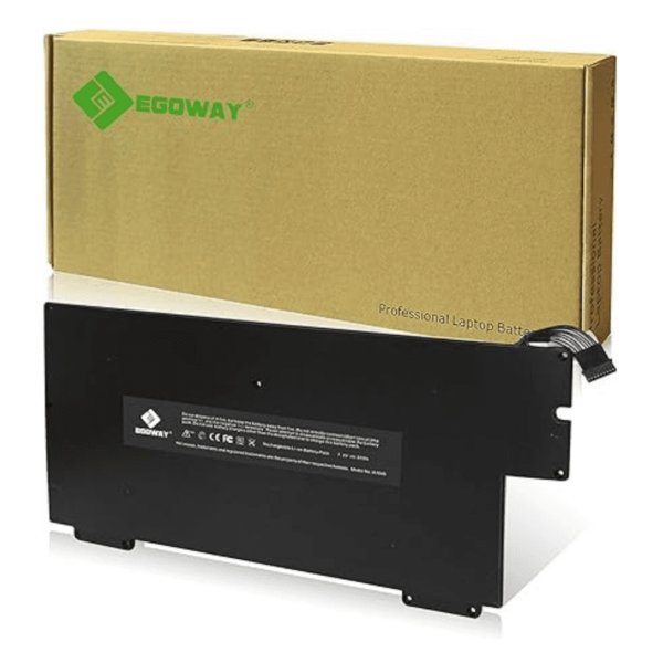 E EGOWAY Replacement Battery A1245 A1237 A1304, Made for Early/Late 2008 Mid 2009 MacBook Air 13 inch