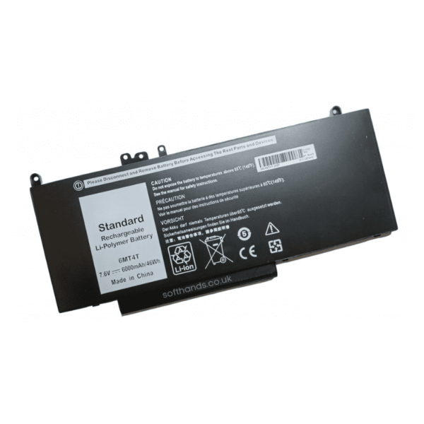 Dell Latitude E5270 62wh 4-cell 7.6v Rechargeable Li-ion Original Laptop Battery - 6mt4t