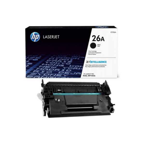 HP 26A Black LaserJet Toner Cartridge CF226A