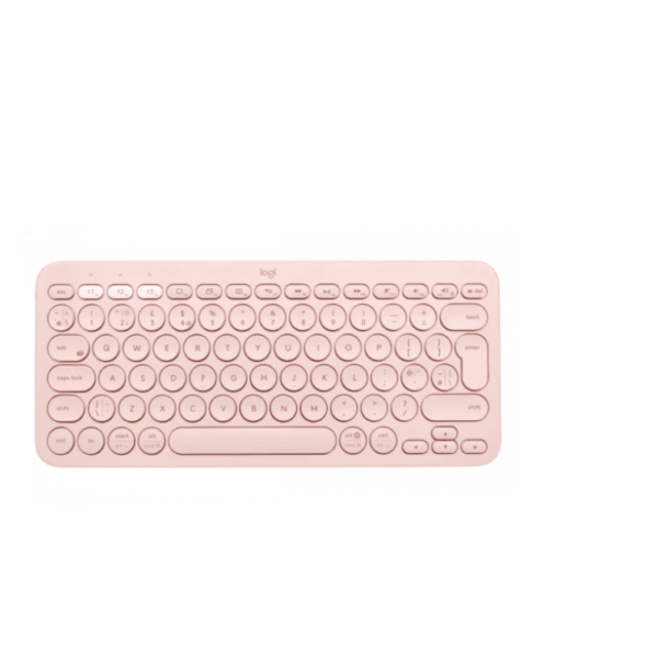 Logitech K380 Bluetooth Keyboard Multi-Device Rose