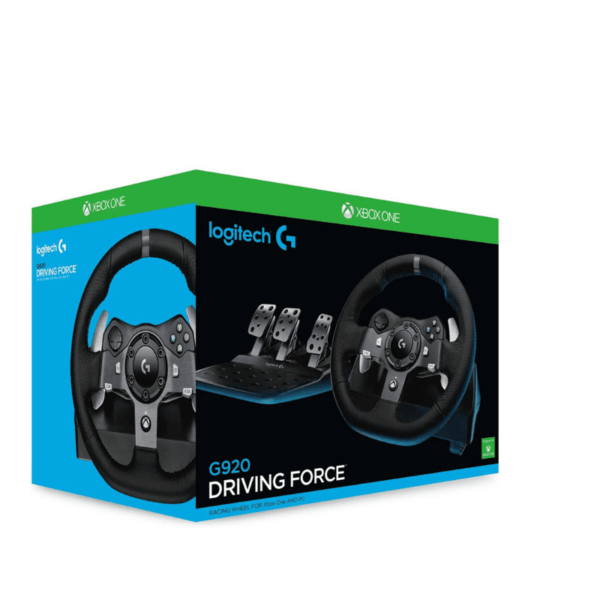 Logitech G920 Driving Force Racing Wheel and Floor Pedals