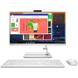 Lenovo IdeaCentre 3 All-in-One Intel Core i7 12th Gen 8GB RAM 512GB SSD 27 Inches FHD Display Desktop Computer White