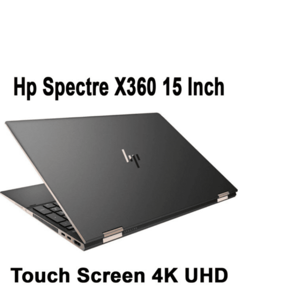 HP Spectre x360 15-eb0043dx Laptop- Core i7 16GB RAM 512GB SSD 15.6″ 4K Touch Display