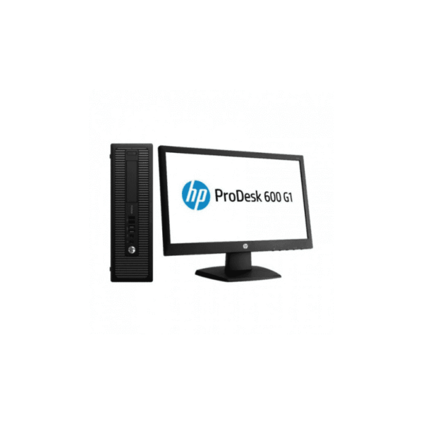 Hp Prodesk 600 G1 Desktop Intel Core i3 /4GB RAM /256GB HDD Plus 19″ monitor