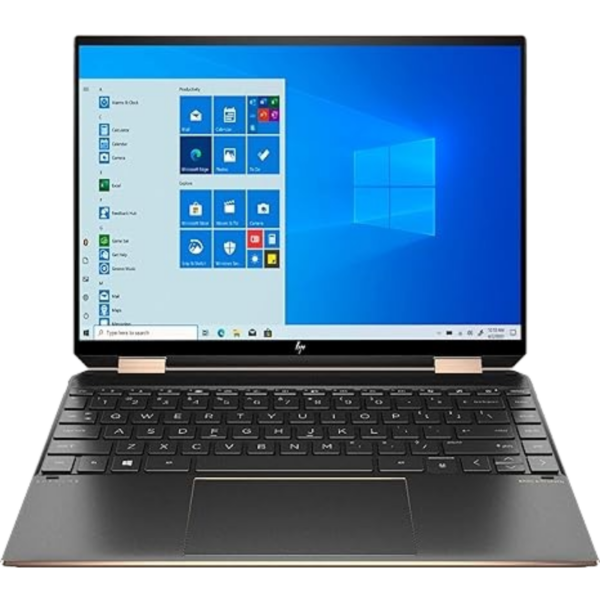 HP Spectre 14 x360 Convertible Core i7 1195G7 16GB 512GB SSD Windows 11 Pro 13.5″ WUXGA + Touch Backlit Gold