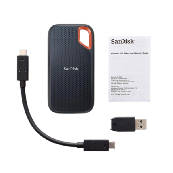 SanDisk 2TB Extreme E61 USB-C 3.2 Gen 2 - Portable External Solid State Drive