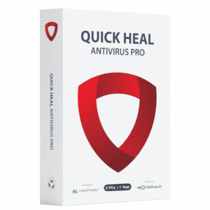 Quick Heal Antivirus Pro Latest Version 2 Users 1 Year (Physical Box)